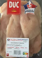 Filets de poulet tranches
