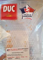 Filets de poulet jaune