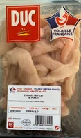 Eminces de filet de poulet