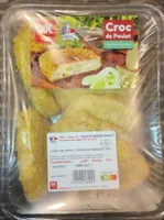Croc de poulet poireaux fromage
