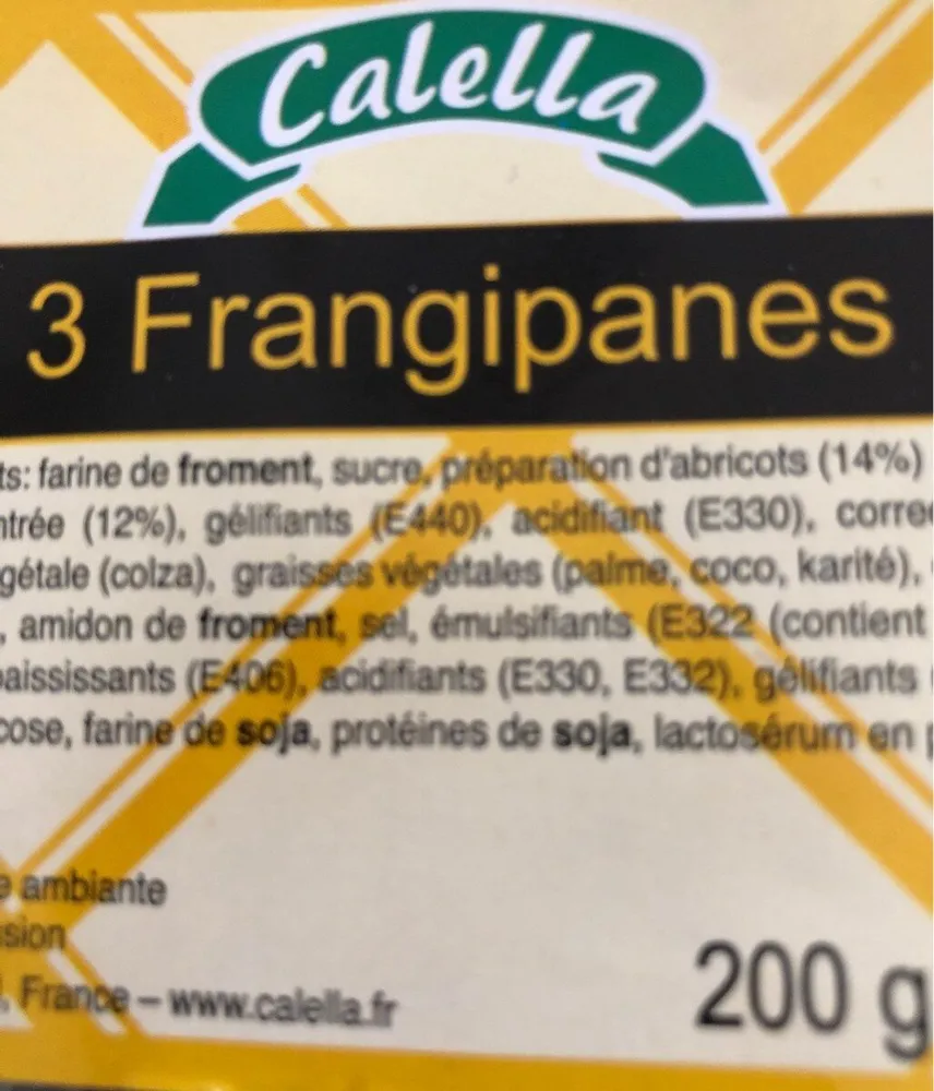 3 Frangipanes