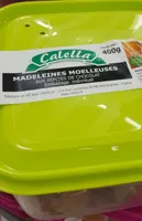 Madeleines moelleuses aux pépites de chocolat