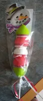 Brochette de guimauves père noël