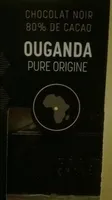 Chocolat noir ouganda 80%de cacao