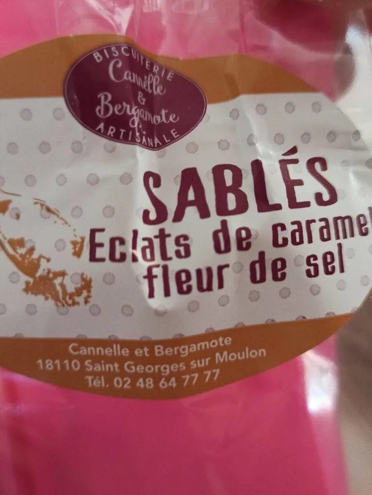 Sablés éclat de caramel fleur de sel