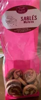 Sablés marbrés chocolat