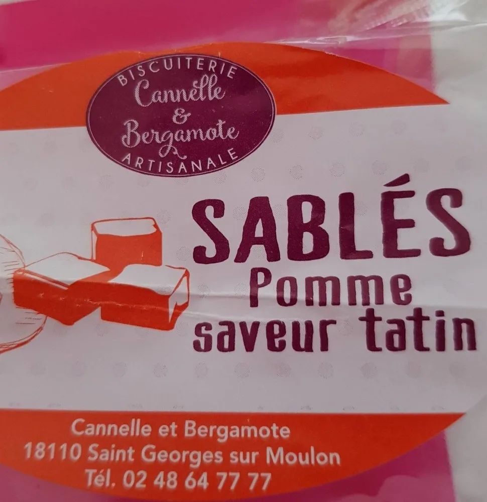 Sablés pomme saveur tatin