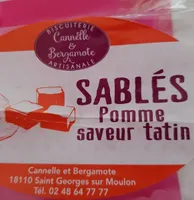 Sablés pomme saveur tatin