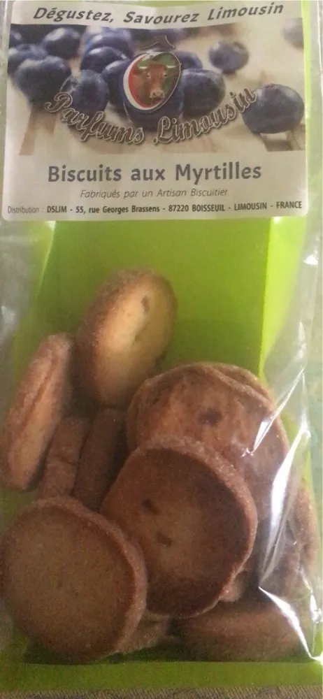 Biscuits aux myrtilles