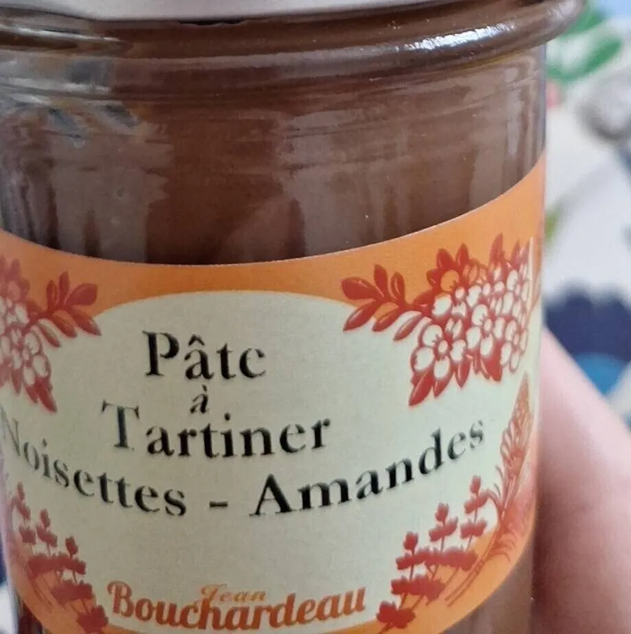 Pâte à tartiner noisettes amandes