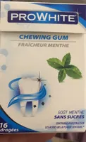 Prowhite - Chewing-Gum Sans Sucres Eclat Blancheur