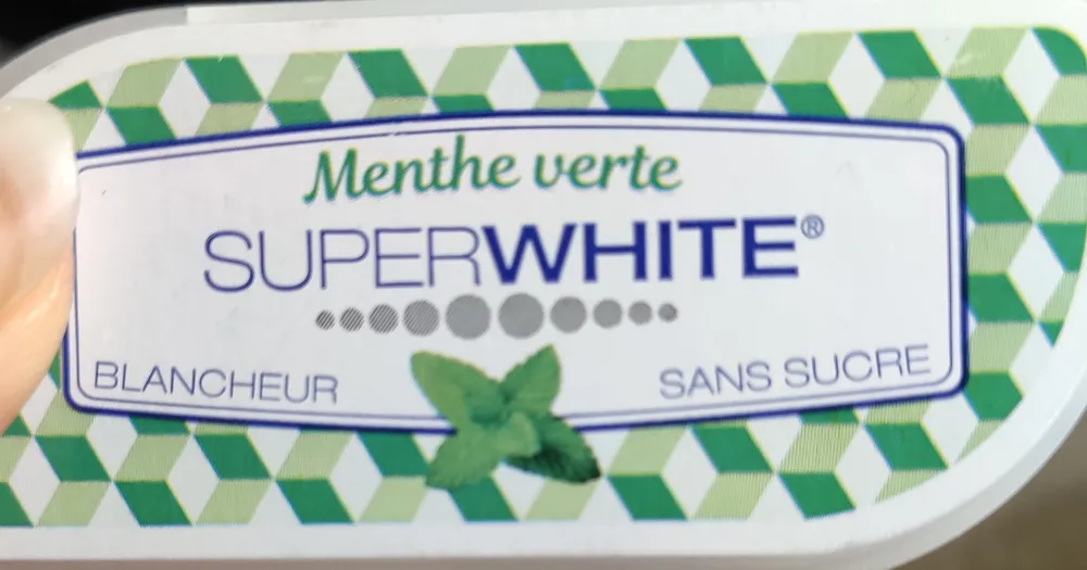 Superwhite Mini Mints Menthe Glacée