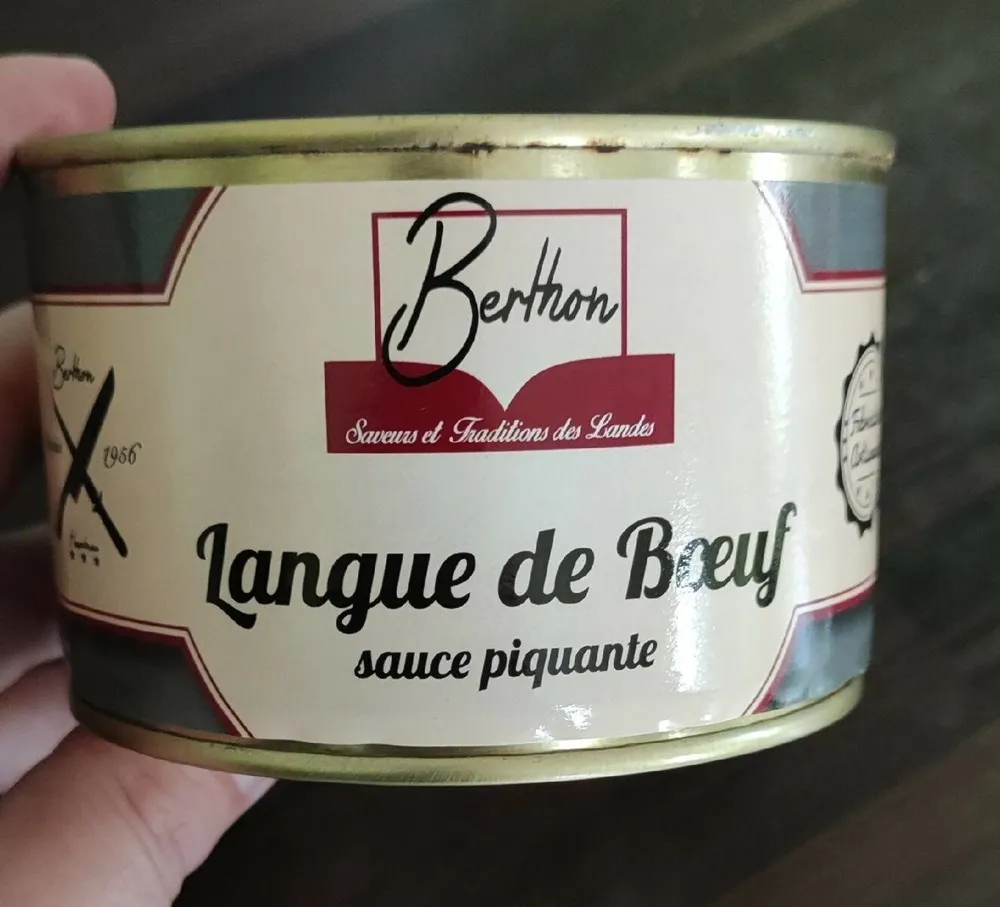 Langue de boeuf sauce piquante