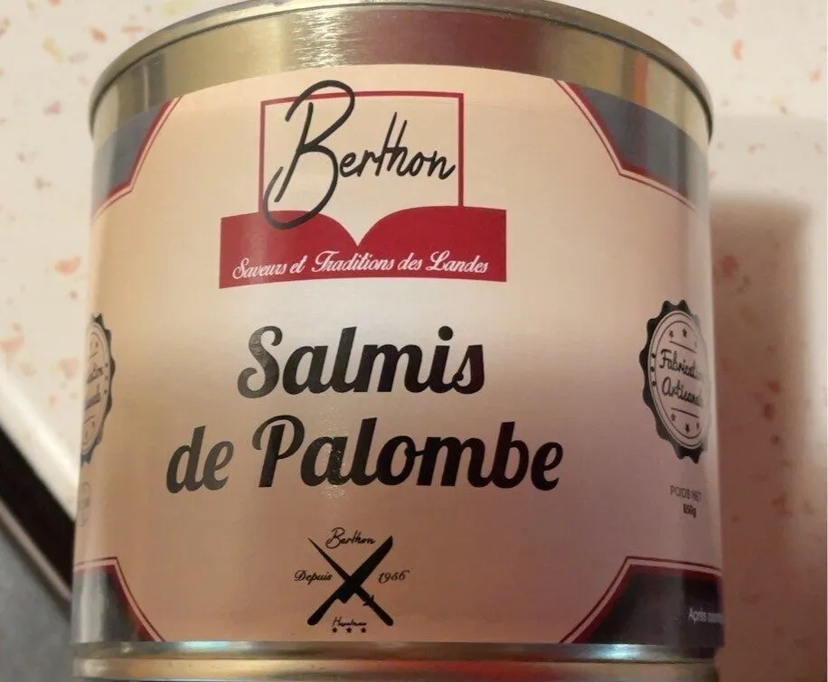 Salmis De Palombe 650gr