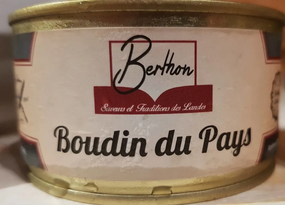 Boudin du pays 190g