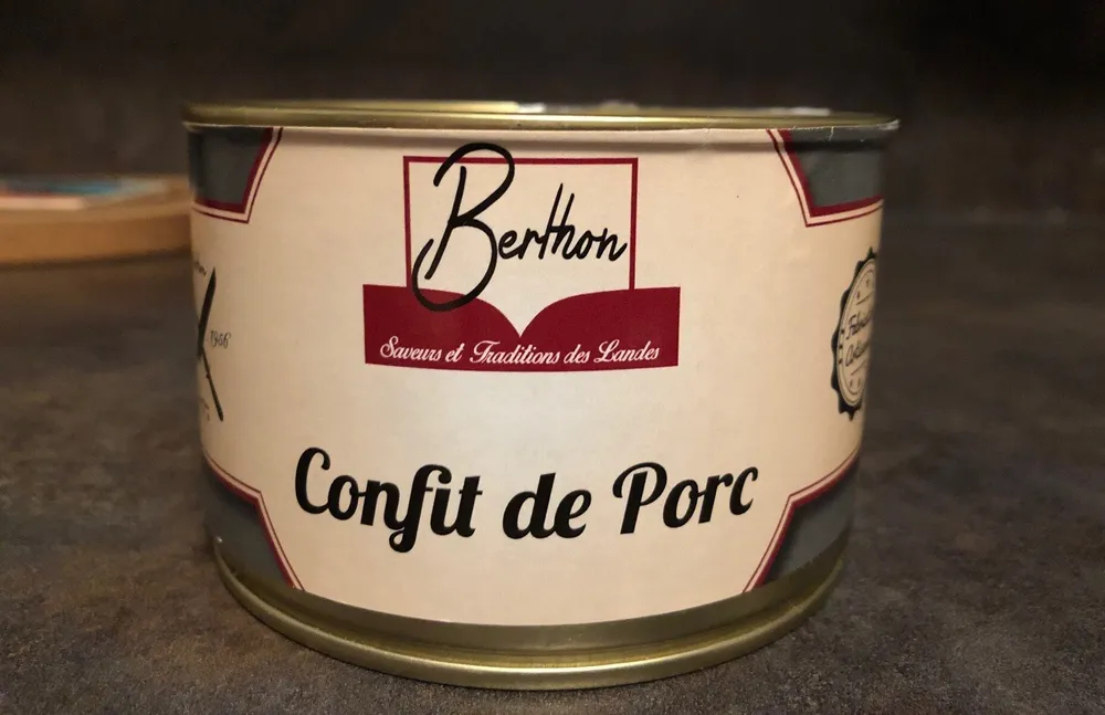 Confit de porc