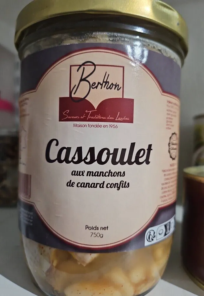Cassoulet aux manchons de canards confits