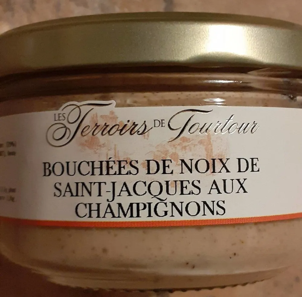 Bouchées de noix de saint Jacques aux champignons