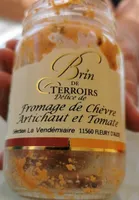 Délice fromage de chèvre artichaut et tomate