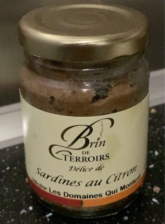 Brin de terroirs délice de sardines au citron