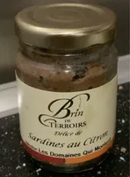 Brin de terroirs délice de sardines au citron