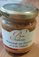 Moutarde au poivron et à la tomate