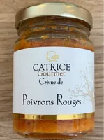 Crème de poivrons rouges
