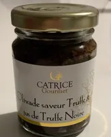 Olivade saveur truffe et jus de truffe noire