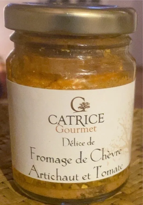 Délice de fromage de chèvre artichaut et tomate