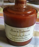 Vinaigre à la pulpe de tomate et basilic