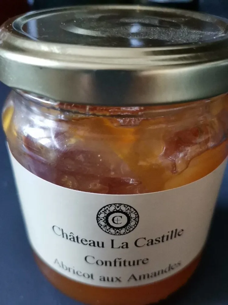 Confiture abricot aux amandes