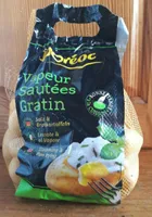 Pommes de terre Vapeur Sautées Gratin