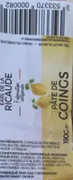 Pâte de coing