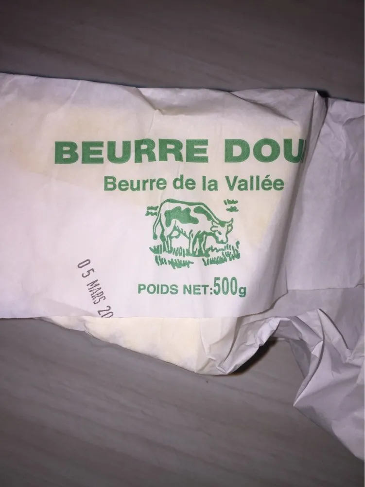 Beurre doux LA VALLEE