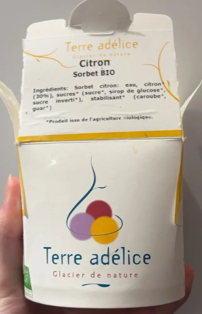 Glace citron