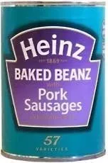 Beanz Haricots blancs et saucisses de porc