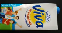 Viva lait UHT vitamine slim 6x1L