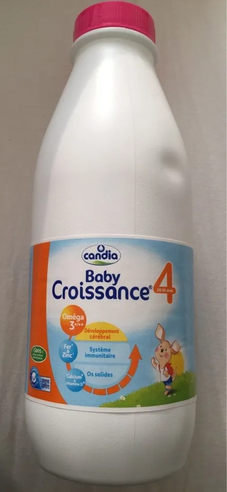 Baby croissance 4 de candia