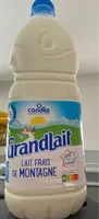 Lait frais de montagne