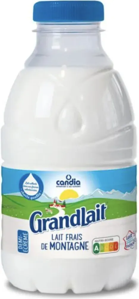 Lait frais de montagne