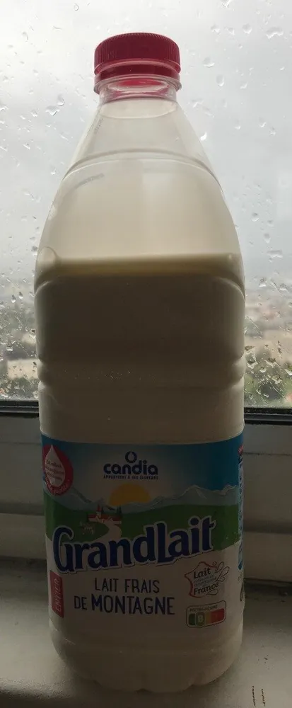 Lait frais de montagne