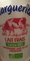 Lait frais entier bio