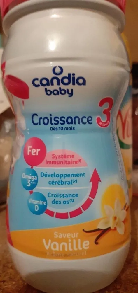 candia baby vanille