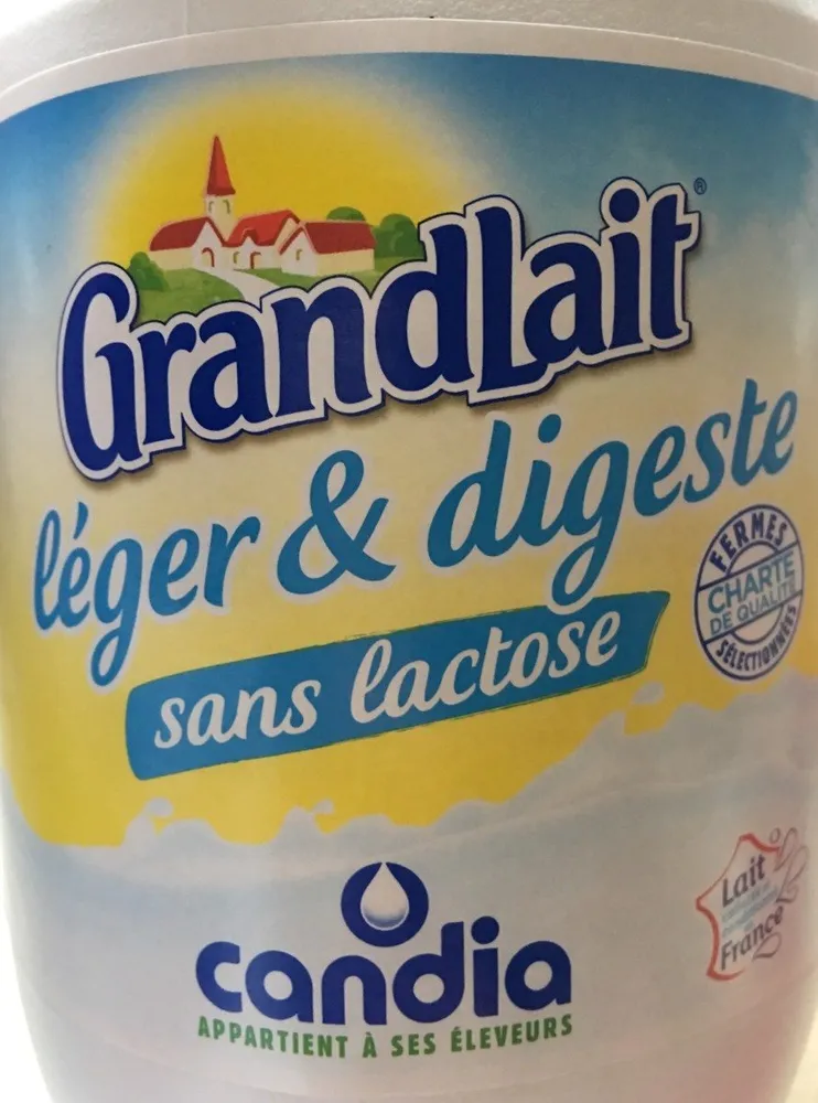 Léger & digeste sans lactose
