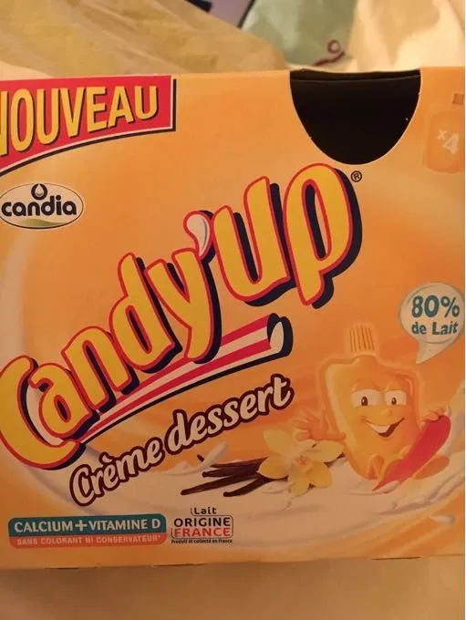Candy'Up Crème dessert Vanille
