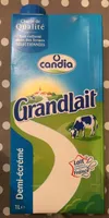 Grand lait 1/2 ecreme brique