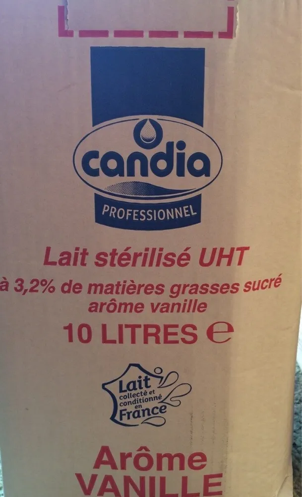 Lait sucré arôme vanille