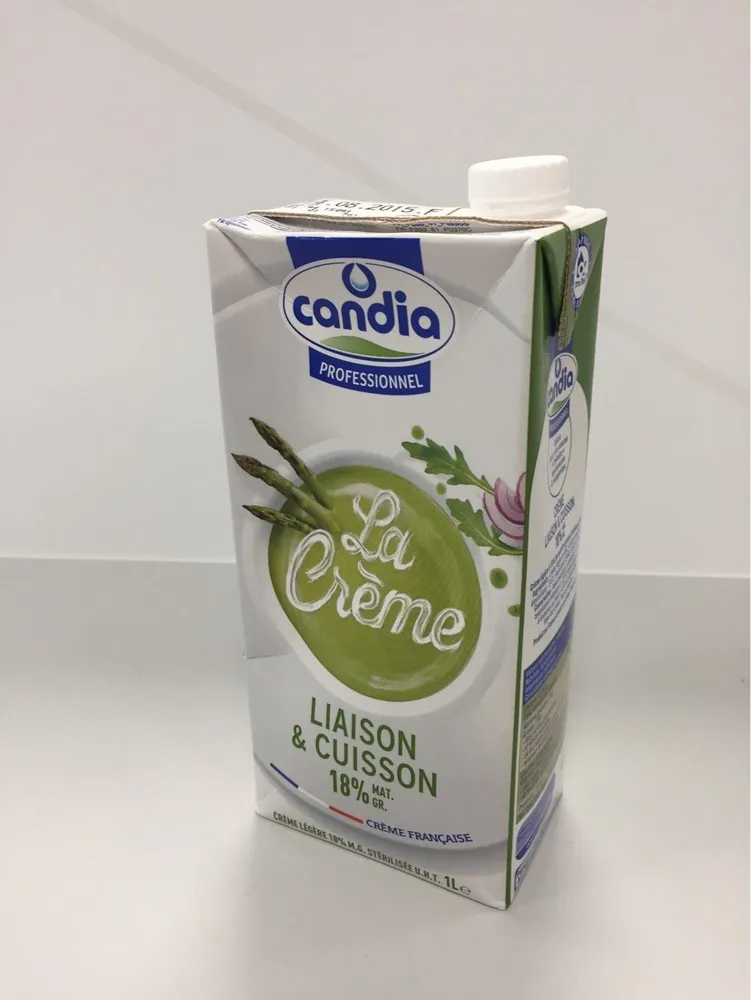 La Crème 18% MG Liaison & Cuisson
