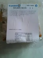 Diplomate raisin