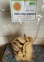 Sablés orange gingembre